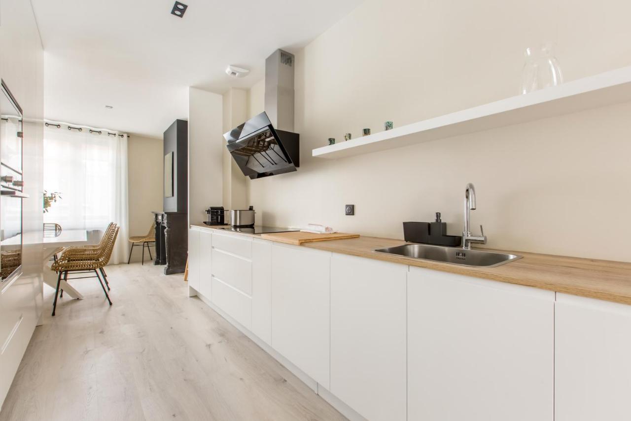 Appartement Spacieux Et Moderne 4 Chambres A 5Mn A Pieds Republique Lille Exteriör bild