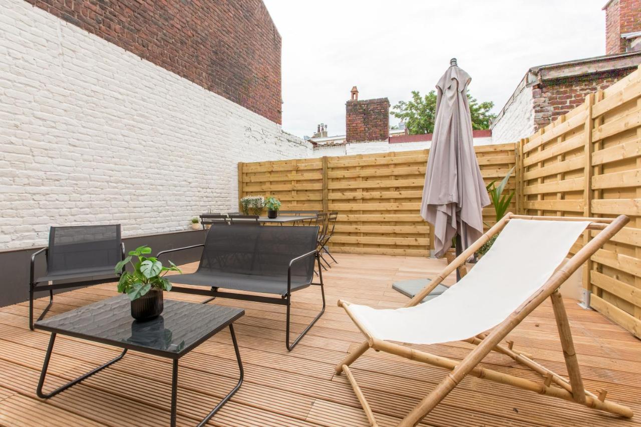 Appartement Spacieux Et Moderne 4 Chambres A 5Mn A Pieds Republique Lille Exteriör bild